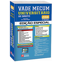 Livro - Vade Mecum Universitário de Direito Rideel 16ª Edição - 2º Semestre 2014