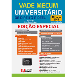 Livro - Vade Mecum Universitário de Direito Rideel