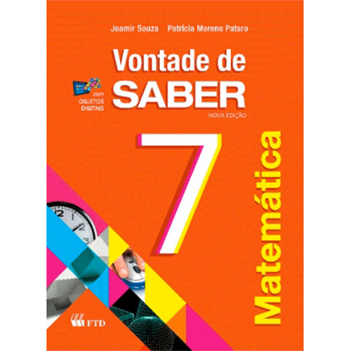 Livro - Vontade de Saber 7: Matemática