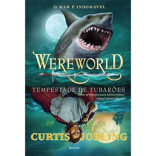 Livro - Wereworld: Tempestade de Tubarões