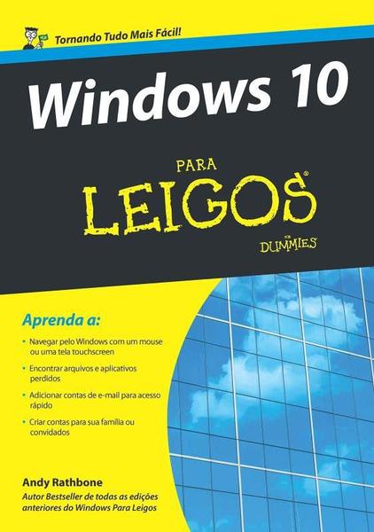 Livro - Windows 10 para Leigos