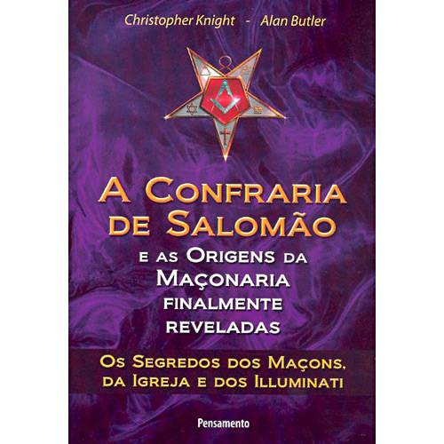 Livros - Confraria de Salomão - e as Origens da Maçonaria Finalmente Reveladas