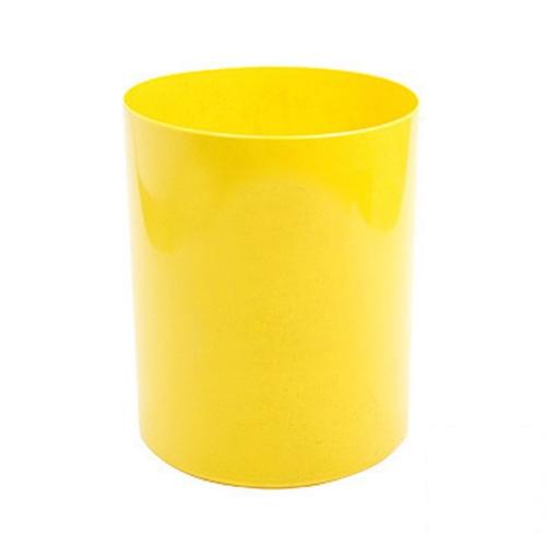 Lixeira 15L Plástica Amarela - Lar Lixeiras