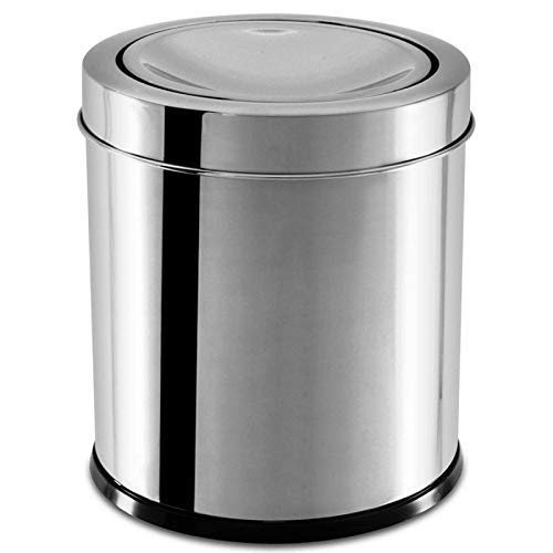 Lixeira Basculante Inox 3 Litros - Art House