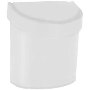 Lixeira para Pia Retrô Top Trash Bin Branco 15 Cm - Branco