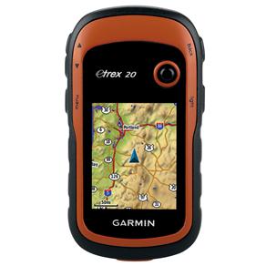 Localizador Portátil Garmin Etrex 20 com GPS - Laranja/Preto