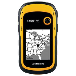 Localizador Portátil Garmin Etrex 10 com GPS - Preto/Amarelo