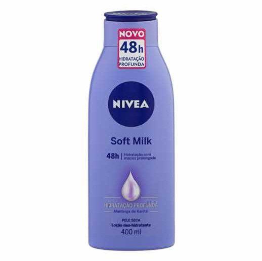 Loção Hidratante Nivea Body 400ml Soft Milk