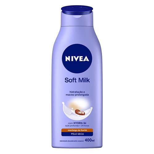 Loção Nivea Body Soft Milk 400ml