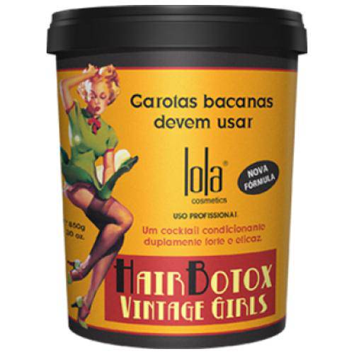 Tudo sobre 'Lola Vintage Girls Hair Botox Redutor de Volume 850 Gr'