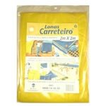 Lona Carreteiro Impermeabilizante, Amarela 2x2m Itap
