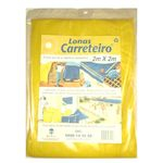 Lona Carreteiro Itap Impermeabilizante, Amarela, 3x2m