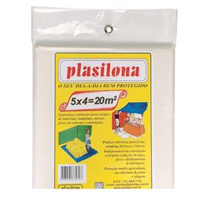 Lona Plástica 5 X 4 M Transparente Plasitap Plasitap