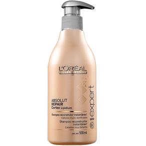 Loreal Absolut Repair Cortex Lipidium Shampoo - 500ML - 500ML