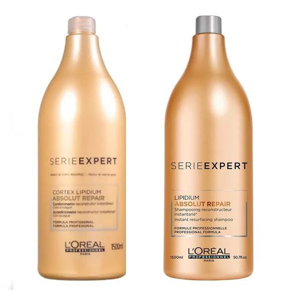 L'Oréal Professionnel Absolut Repair Cortex Lipidium Kit - Shampoo + Condicionador