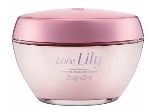 Love Lily Creme Acetinado Hidratante Desodorante Corporal, 250G [O Bot...
