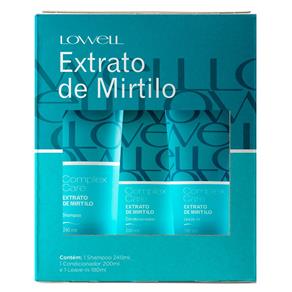 Lowell Complex Care Mirtilo Kit? Shampoo + Condicionador + Leave-In Kit