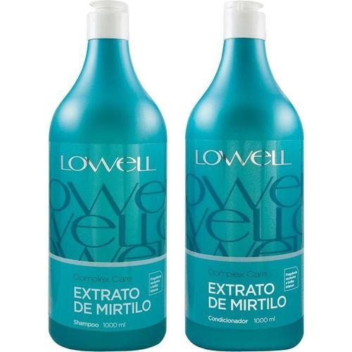 Lowell Kit Complex Care Mirtilo Shampoo + Cond 1 Litro