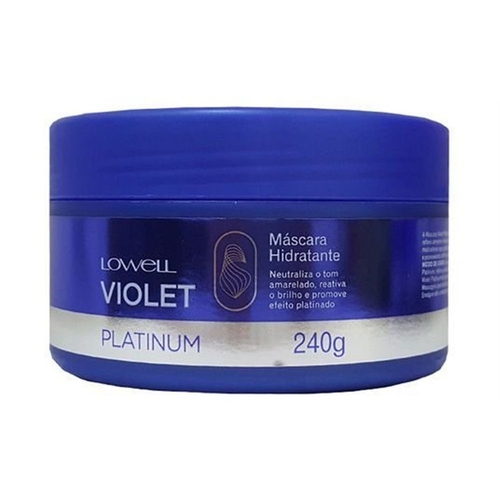Lowell Mascara Hidratante Violet Platinum 240g