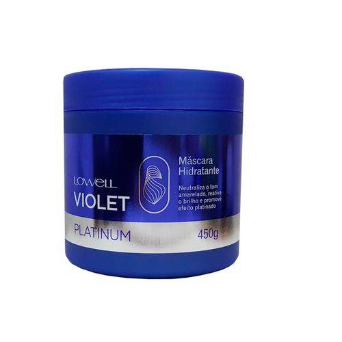 Lowell Violet Platinum Máscara Hidratante 450g