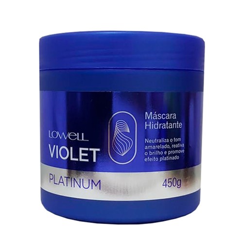 Lowell Violet Platinum Máscara Hidratante 450G