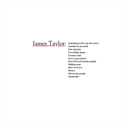 Lp James Taylor - Greatest Hits - 1