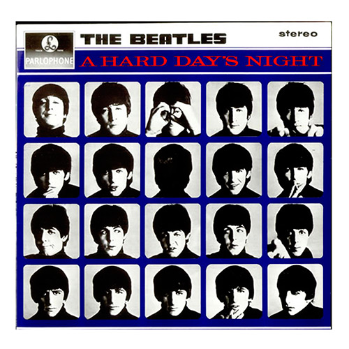 LP The Beatles: Hard Day's Night