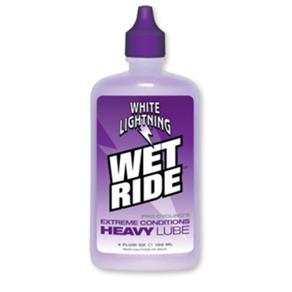 Lubrificante para Corrente White Lightning Wet Ride - Transparente