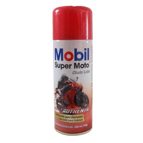 Lubrificante Spray Corrente Mobil Super Moto Chain Lube 200 Ml
