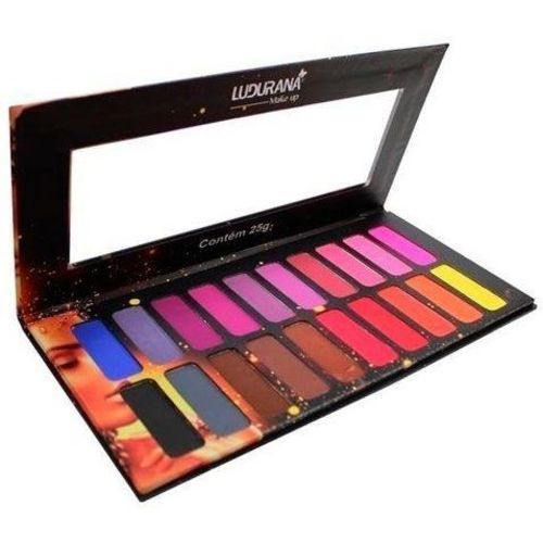 Tudo sobre 'Ludurana Makeup Paleta de Sombras Matte 20 Cores 25g'