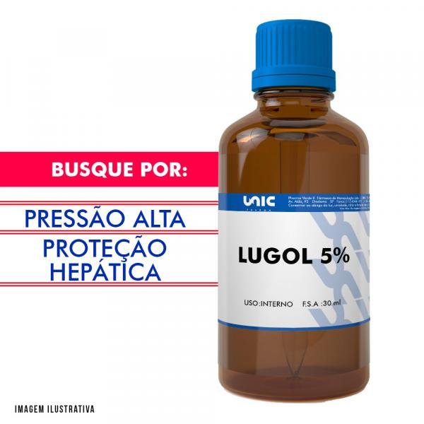 Lugol 5 Iodo Inorgânico 30 Ml - Unicpharma