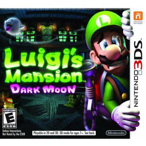 Luigi Mansion Dark Moon - Nintendo 3DS