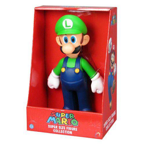 Tudo sobre 'Luigi Mario Bros Super Boneco Action Figure 20cm Nintendo'