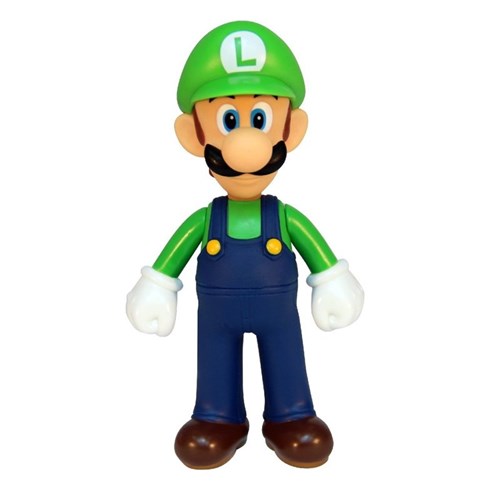 Luigi Mario Bros Super Boneco Action Figure Nintendo