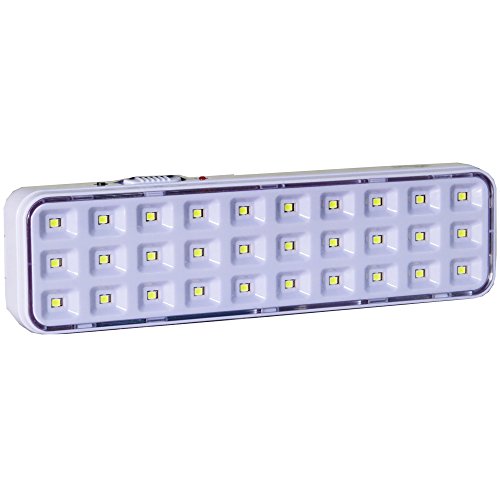 Luminaria 30 LEDs Emergência Recarregavel Bivolt
