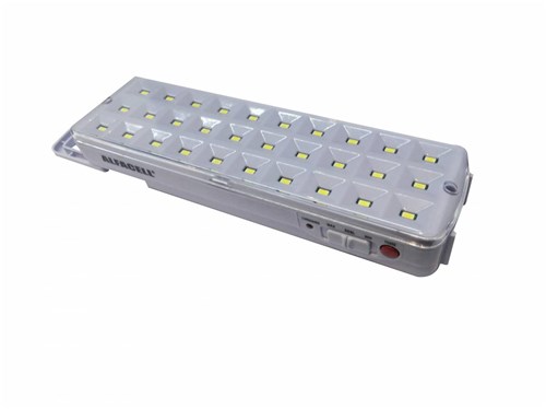 Luminaria 30 LEDs Emergência Recarregavel Bivolt