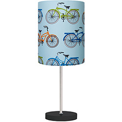 Luminária de Mesa Bikes II Azul - Carambola