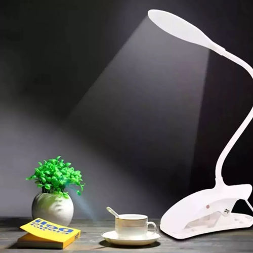 Tudo sobre 'Luminaria de Mesa Led Touch Aticulável Flexível Lamp Usb Garra'