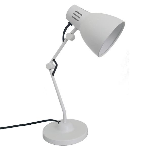 Luminária de Mesa Premier Vintage Branco - Premier Iluminação