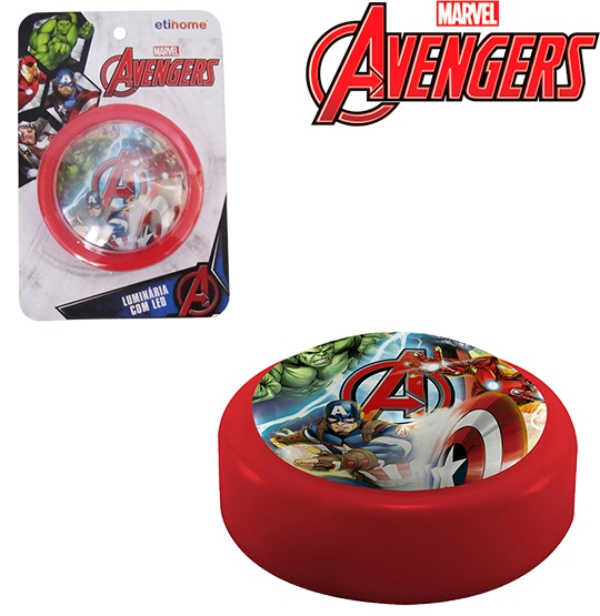 Luminária de Parede Avengers C/ Led à Pilha - 133626 - Etilux