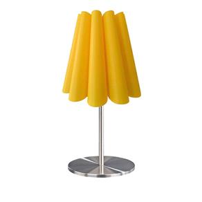 Luminária de Pedestal Daisy Amarelo 60cm com Base em Alumínio Avelis