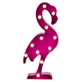 Luminaria Led Flamingo Cisne Decorativa 3D Abajur para Mesa ou Parede