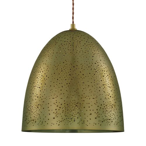 Luminária Lustre Pendente Antigo 30x32x30cm Metal Cobre