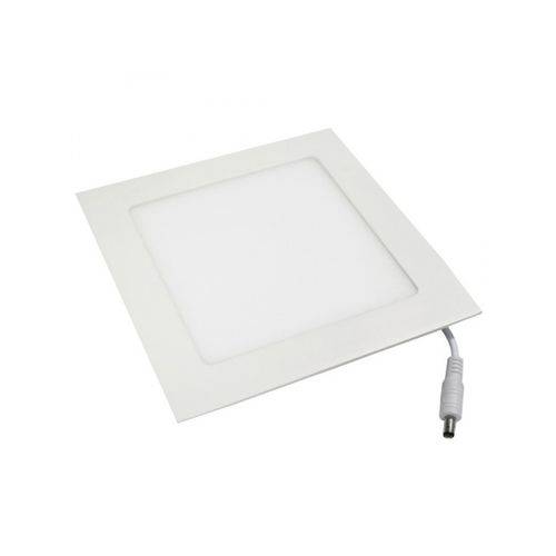 Luminária Painel Led Plafon de Embutir Quadrado 25w Branco Quente - Embutir Led 25w Quadrado Bq