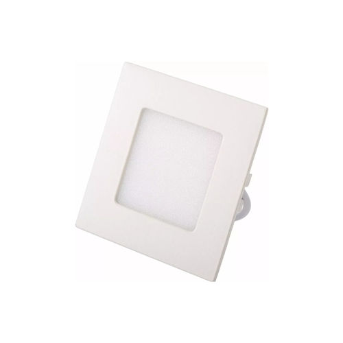 Luminária Plafon Embutir Quadrada 6w - Branco Frio