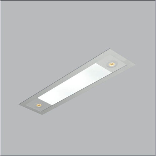 Luminaria Plafon Embutir Retangular Ruler 3721-90f Usina