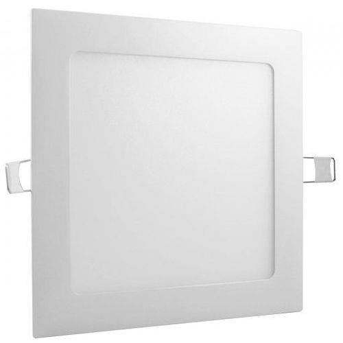 Luminária Plafon Led 12w Embutir Quadrado Branco Quente