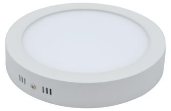Luminária Plafon LED Redondo Sobrepor 12w Branco Frio 6500k