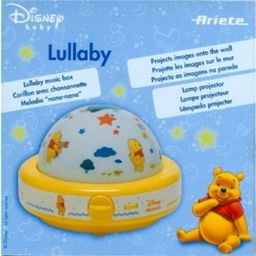 Luminaria Projetor Carrossel com Melodia, Disney Baby Lullaby - D2866 - Delonghi