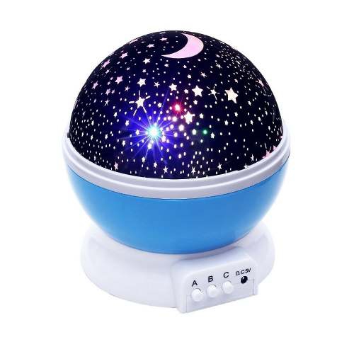 Luminária Projetor Estrela 360º Galaxy Star Master Azul
